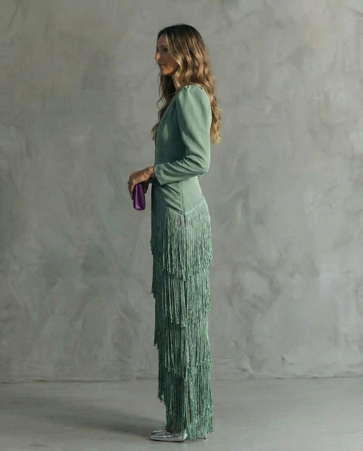 Esmeralda | Elegantes, Dramatisches &amp; Bewegungsreiches Damen-Maxikleid 5