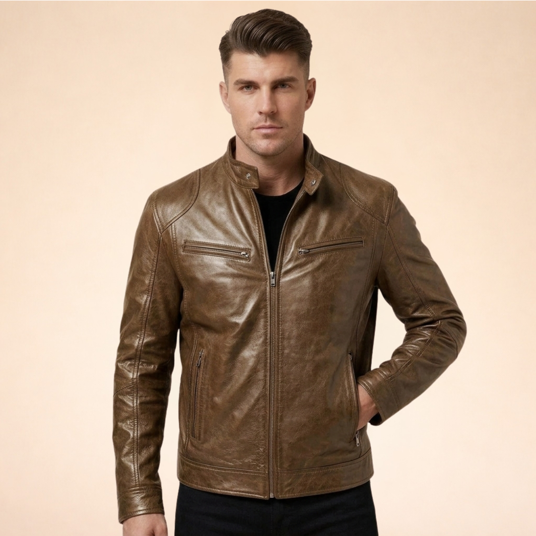 Ethan | Stilvolle Lederjacke für einen eleganten Look 6