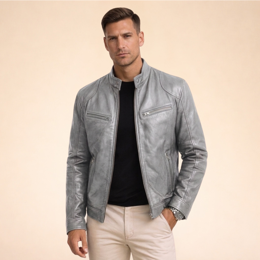 Ethan | Stilvolle Lederjacke für einen eleganten Look 7