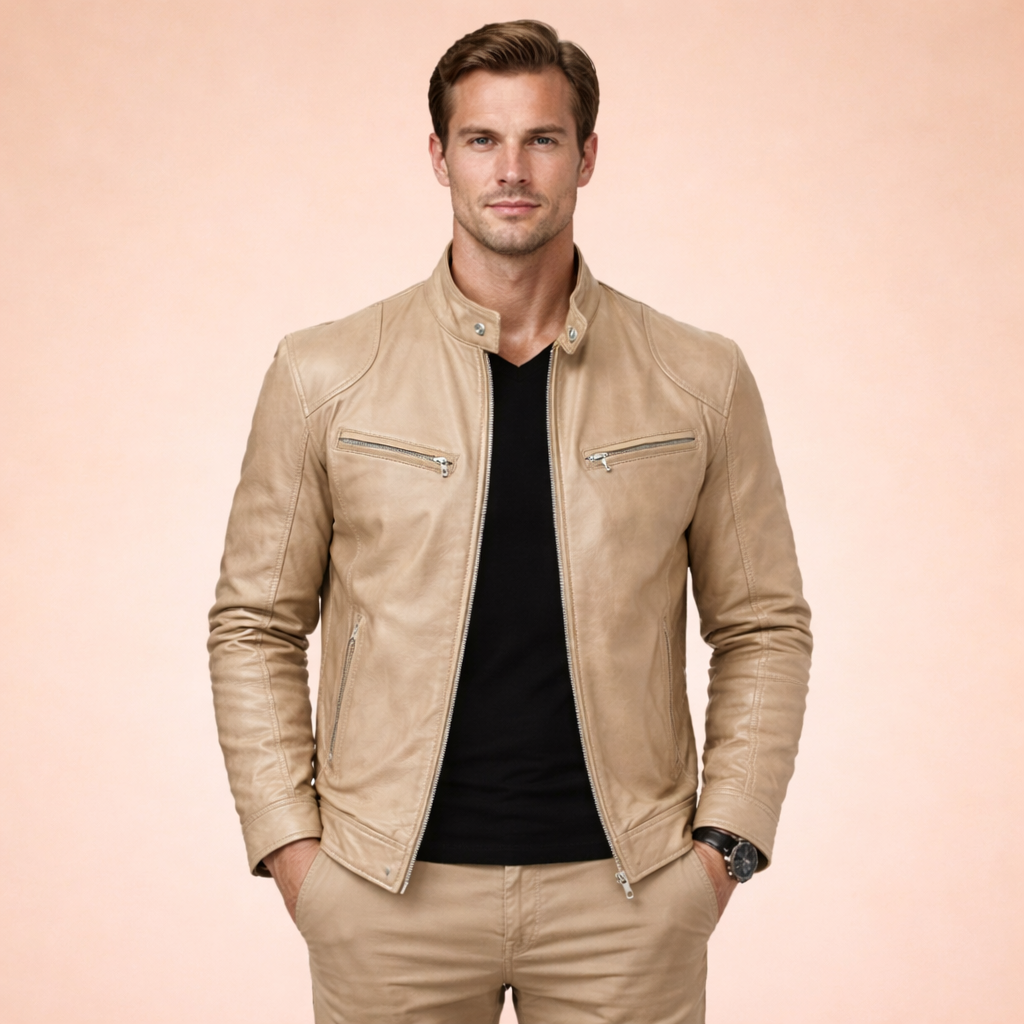 Ethan | Stilvolle Lederjacke für einen eleganten Look 8