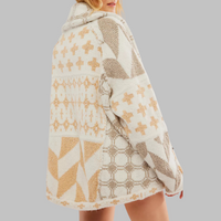 Melanie | Elegante Oversize-Strickjacke Mit Knopfleiste