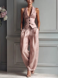 Victoria | Elegant and Stylish Vest & Two-Piece Set for Women
