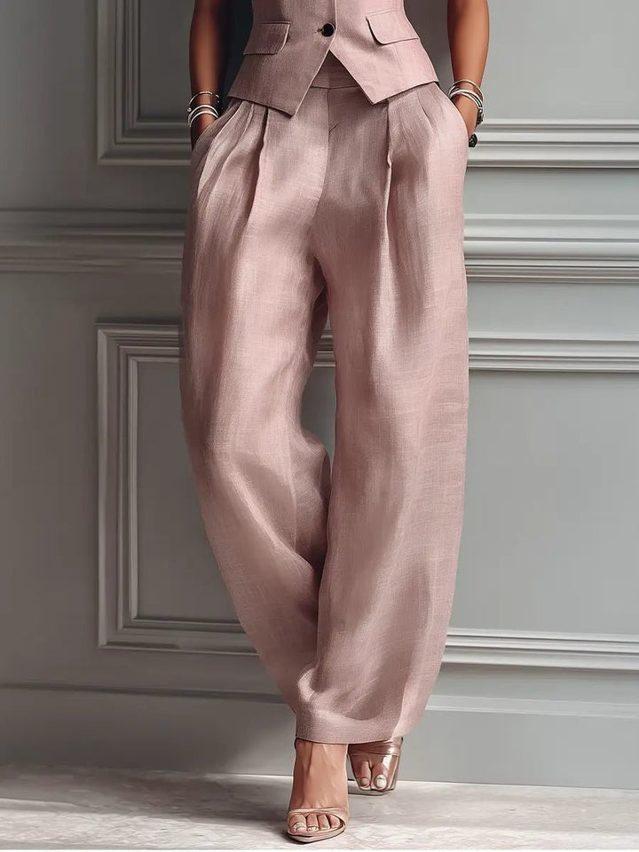Evelyn | Elegantes und raffiniertes Weste zweiteiliges Set 2