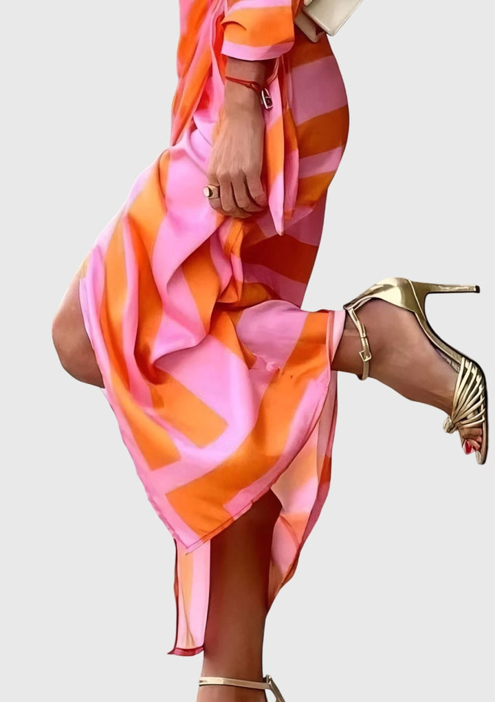 Everly | Elegantes, Schmeichelhaftes Wickelkleid Damen für Sommer & Festlichkeiten 3