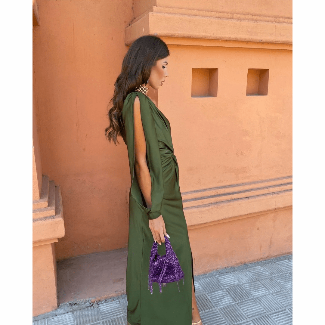 Felicity | Abendkleid Elegant Tailliert Fließend Hochzeitsgast 3