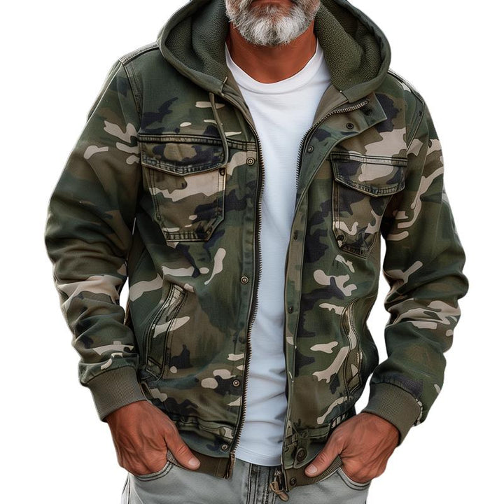 Felix | Cargo Jacke Camouflage Modern Outdoor Praktisch 1