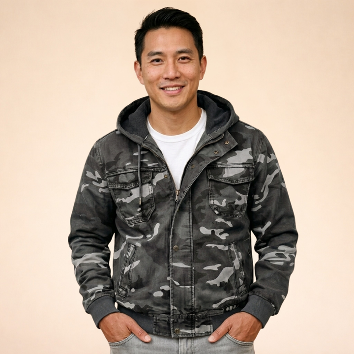 Felix | Cargo Jacke Camouflage Modern Outdoor Praktisch 6