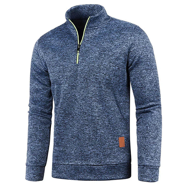 Fenton | Elegantes Halb-Reißverschluss Herren-Sweatshirt 1