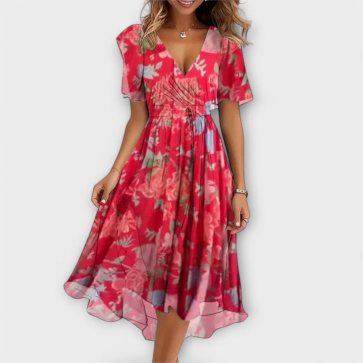 Flaris | Elegantes Wickelkleid Festlich 1