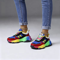 Flora| Ultra-Lightweight, Multicolored Sneakers
