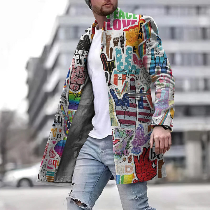 Franco | Vielseitige Jacke mit Grafikdesign 0