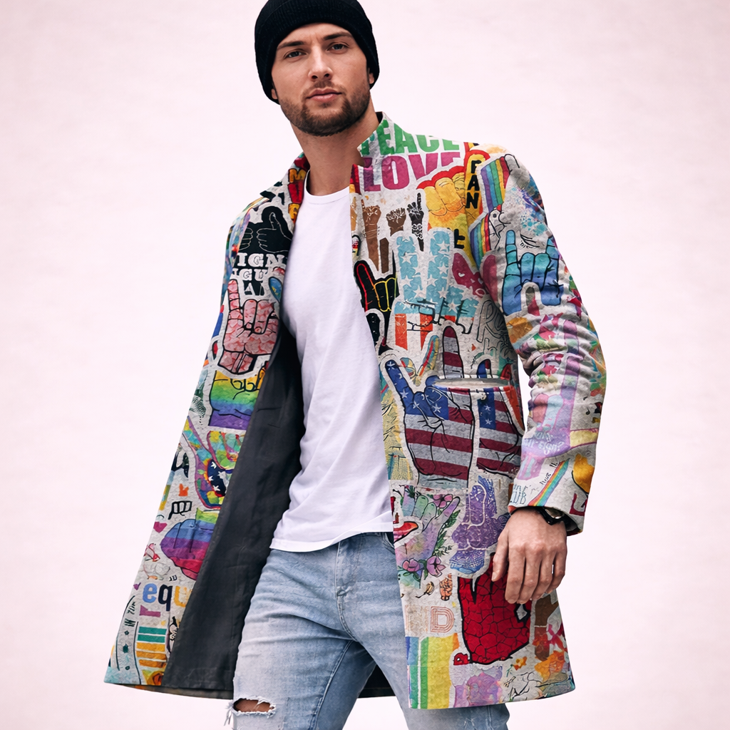 Franco | Vielseitige Jacke mit Grafikdesign 1