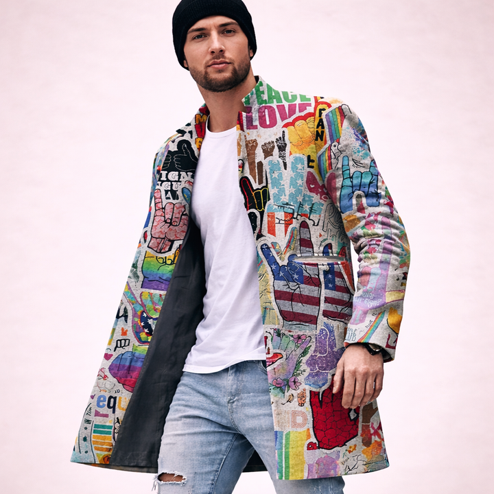 Franco | Vielseitige Jacke mit Grafikdesign 1