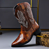 Henry | Exklusive und Stilvolle Herren-Lederstiefel im Vintage-Design