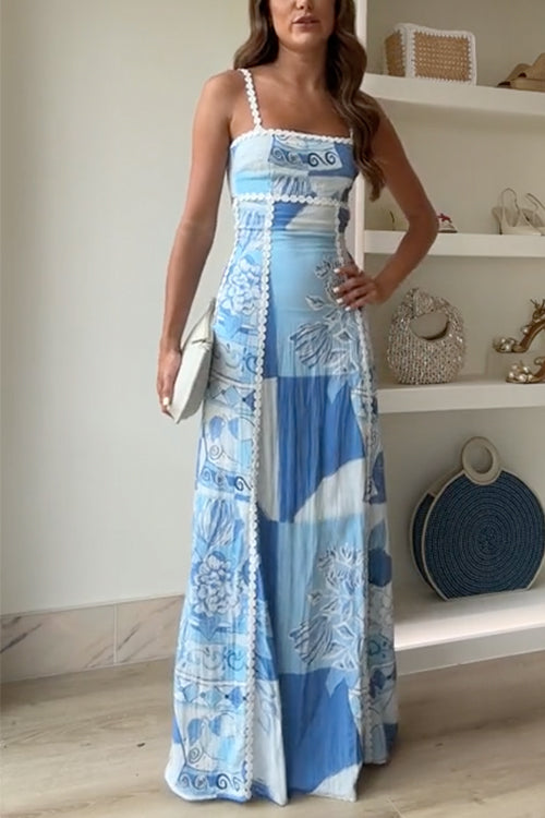 Franziska | Maxi Kleid Elegant Offener Rücken Feminine Passform 0