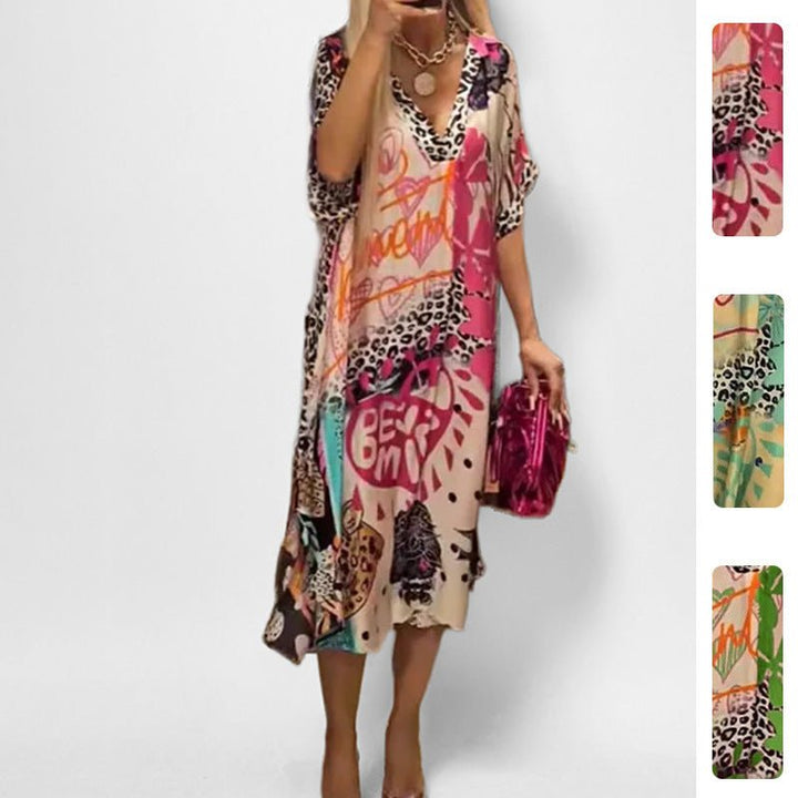 Freja | Raffiniertes und elegantes Swing-Tunika Kleid 1