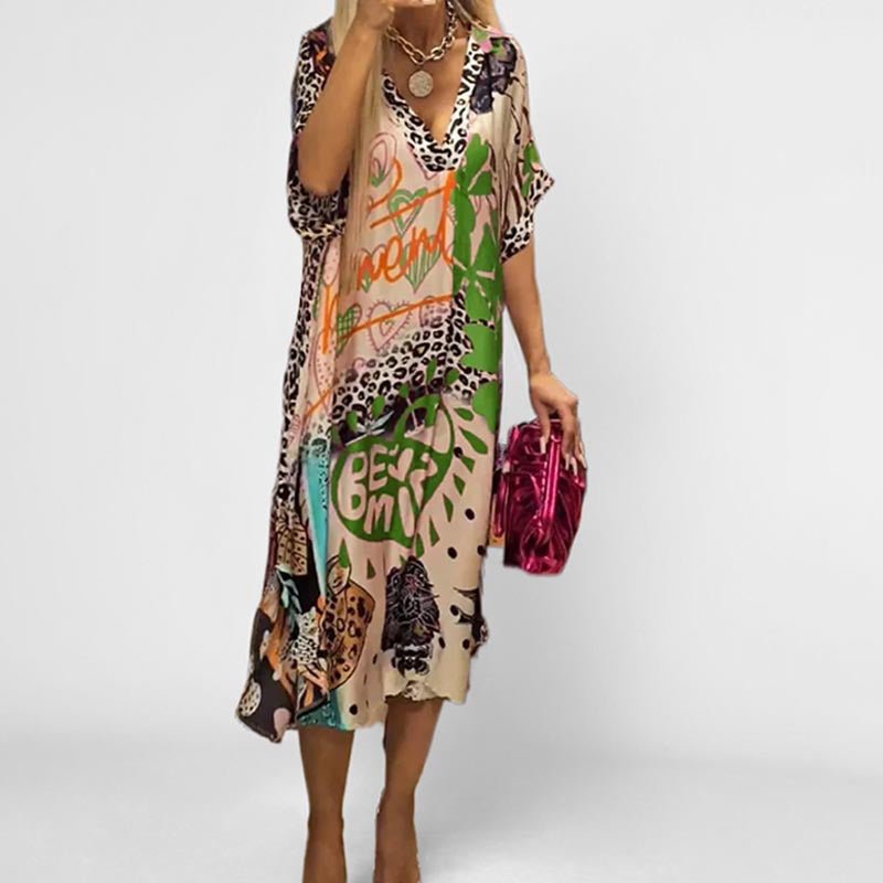 Freja | Raffiniertes und elegantes Swing-Tunika Kleid 4
