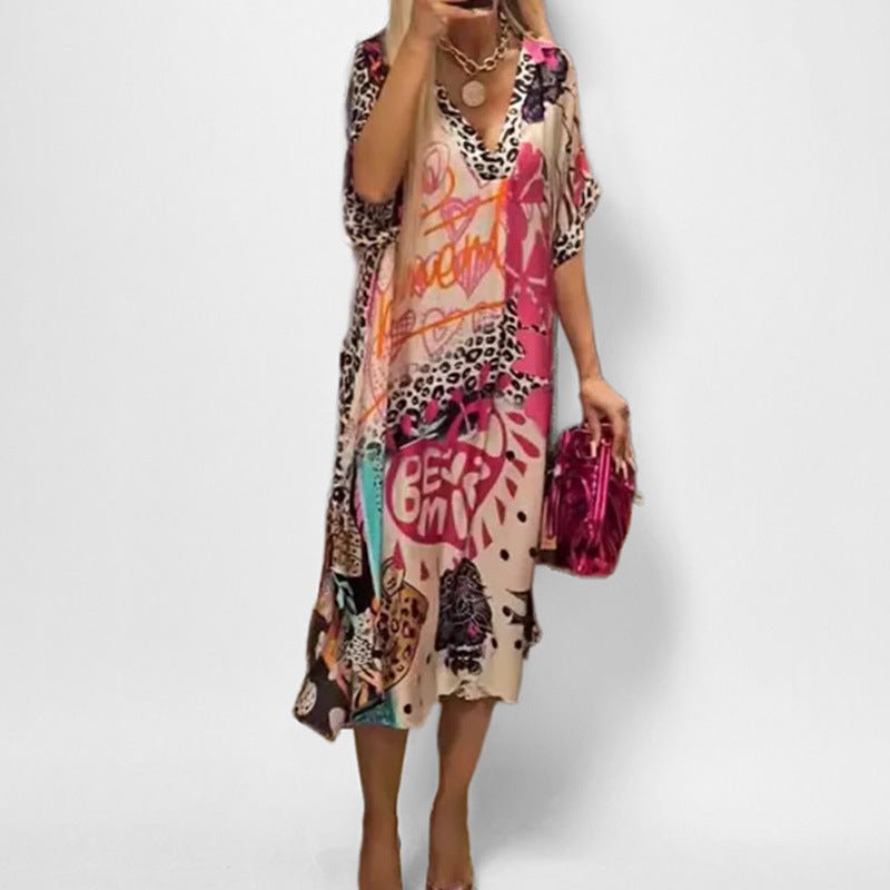 Freja | Raffiniertes und elegantes Swing-Tunika Kleid 7