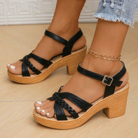 Leni | Elegant and comfortable platform sandals for summer