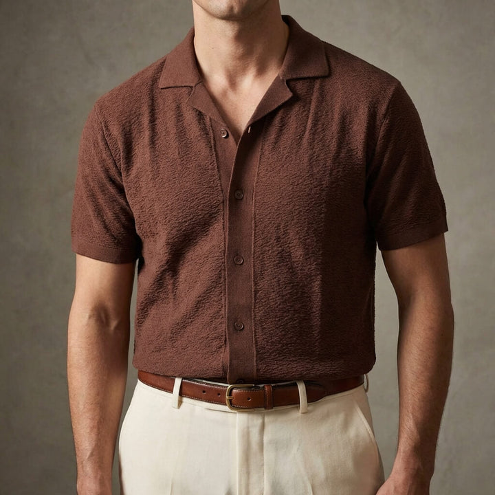 Giorgio | Entspanntes Herren Poloshirt mit Camp-Kragen 1