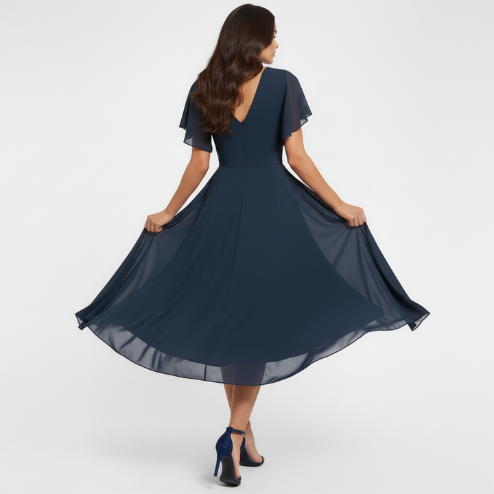 Grazia | Elegantes, Fließendes & Feminines Festliches Kleid für Hochzeitsgäste 2