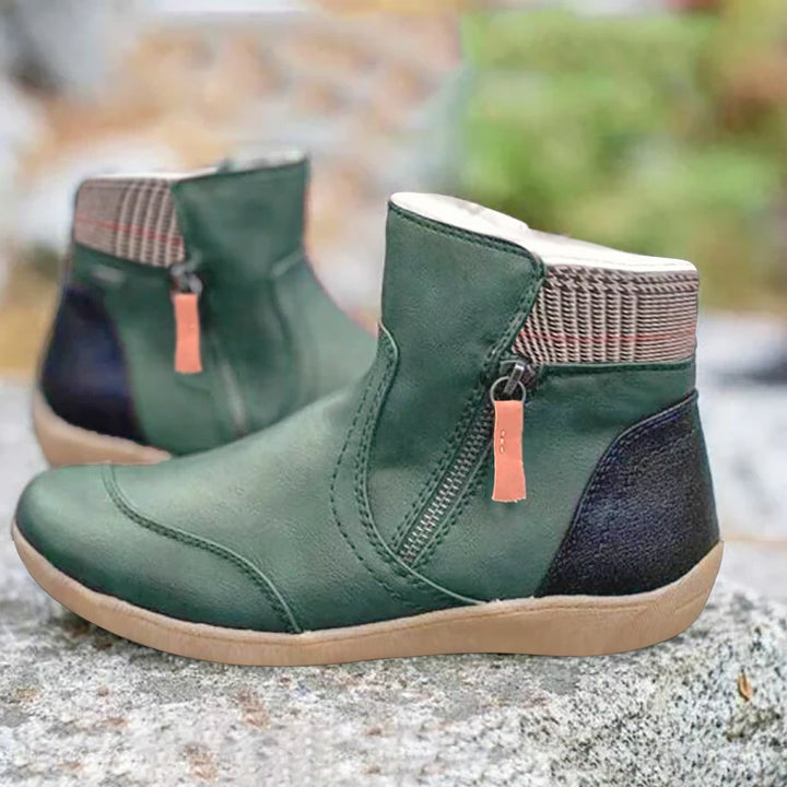 Grazia | Wasserdichte, Stilvolle &amp; Bequeme Lederstiefel 0