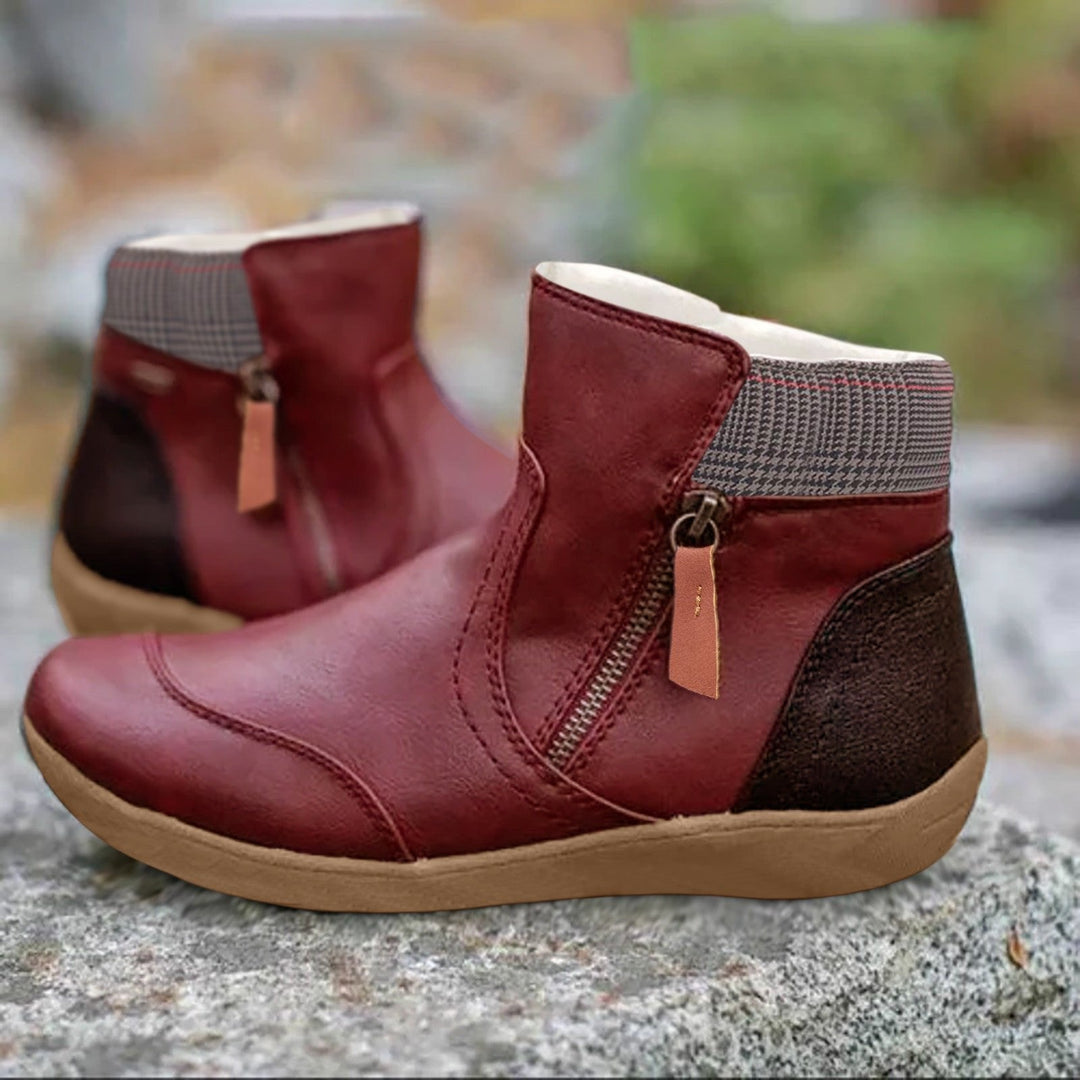 Grazia | Wasserdichte, Stilvolle &amp; Bequeme Lederstiefel 4