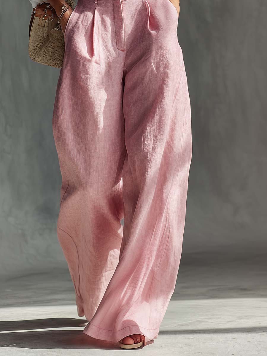 Gwendolyn | Bequeme, Stilvolle &amp; Zeitlose Damen-Latzhose mit weitem Bein 4