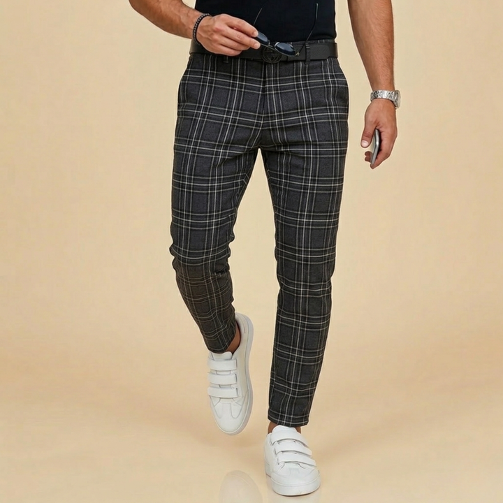 Harry | Karierte Freizeithose für Herren 0