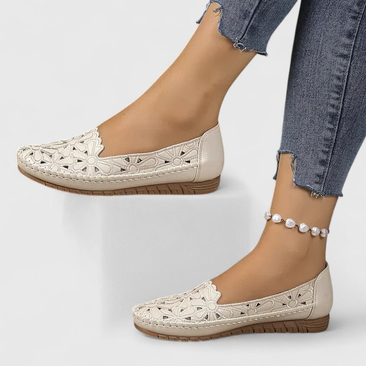 Hasel | Atmungsaktive, Elegante &amp; Bequeme Slip-On-Flats 3