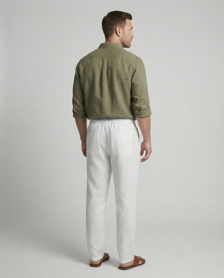 Havari | Atmungsaktive, Bequeme & Stilvolle Herren-Leinenhose 2