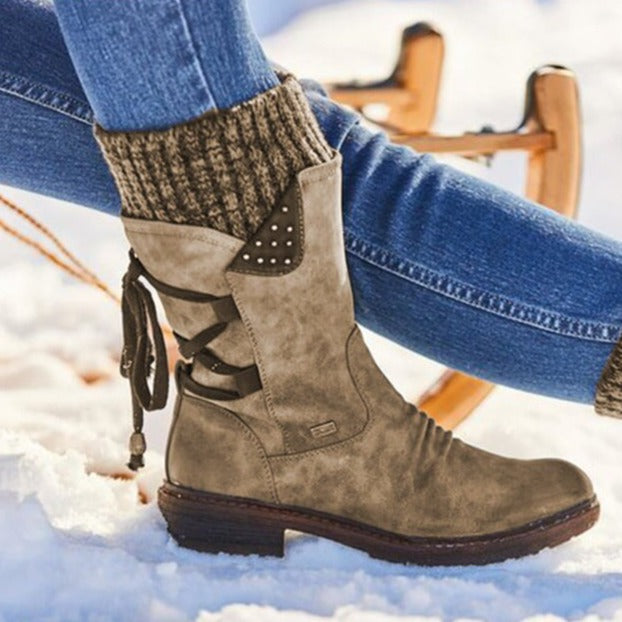 Heidi-Mode | Elegante, Bequeme &amp; Stilvolle Knöchelhigh Stiefel für Damen 0