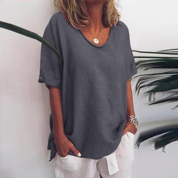 Heidi-Mode | Lässiges, Zeitloses Damen Rundhals-Shirt 0