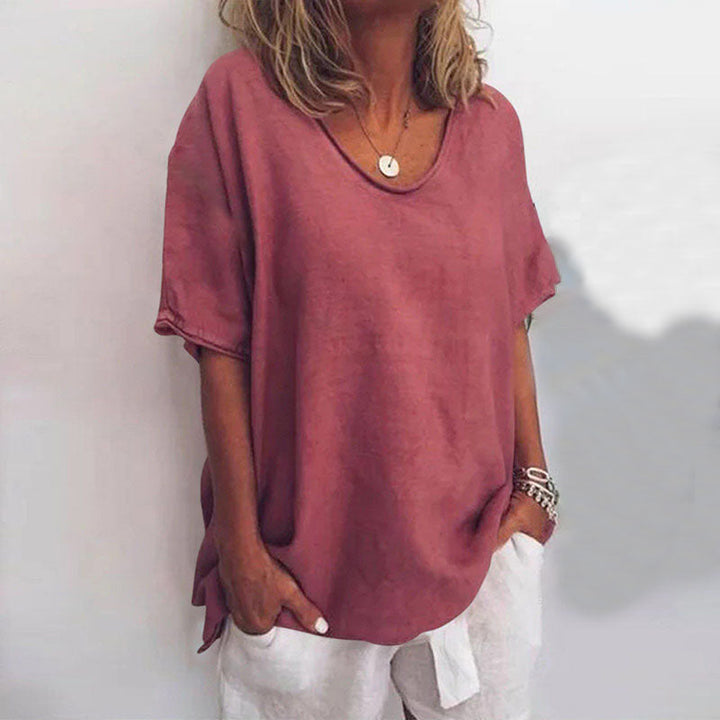 Heidi-Mode | Lässiges, Zeitloses Damen Rundhals-Shirt 3