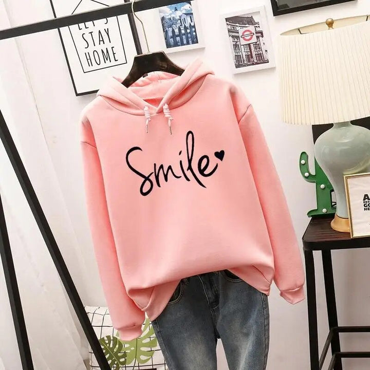 Heidi | Bequemer & Stilvoller Damen Hoodie mit Einzigartigem Smile-Love Design 1