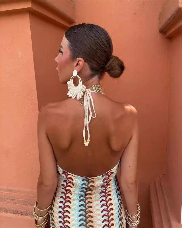 Iris | Häkelkleid Boho Strand Elegant Lässig Fit 2