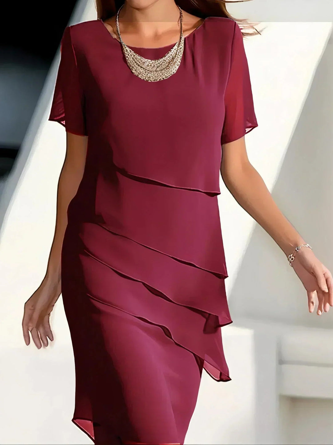 Isabella | Elegantes, Mehrlagiges &amp; Festliches Damenkleid 2
