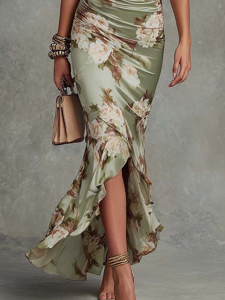 Isabella | Florales, Elegantes & Festliches Maxikleid für Sommer 4