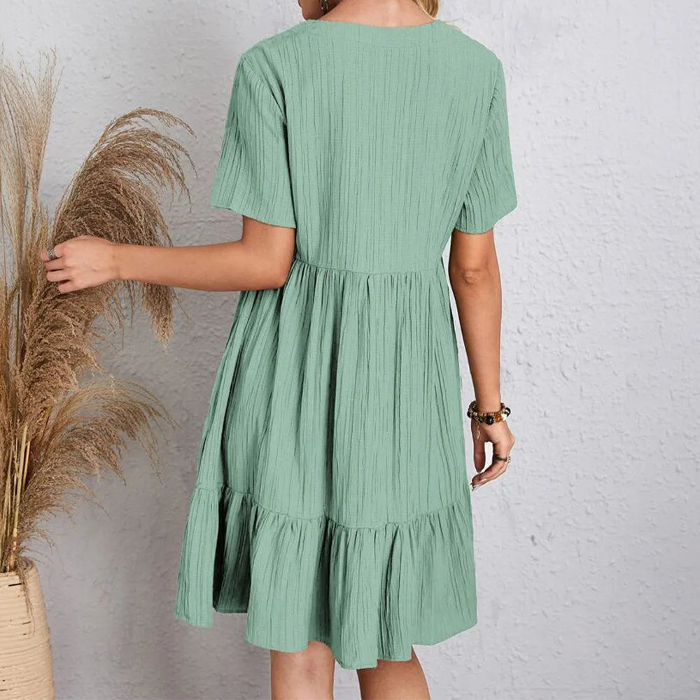 Isabella | Luftiges, elegantes und verspieltes Sommerkleid 3