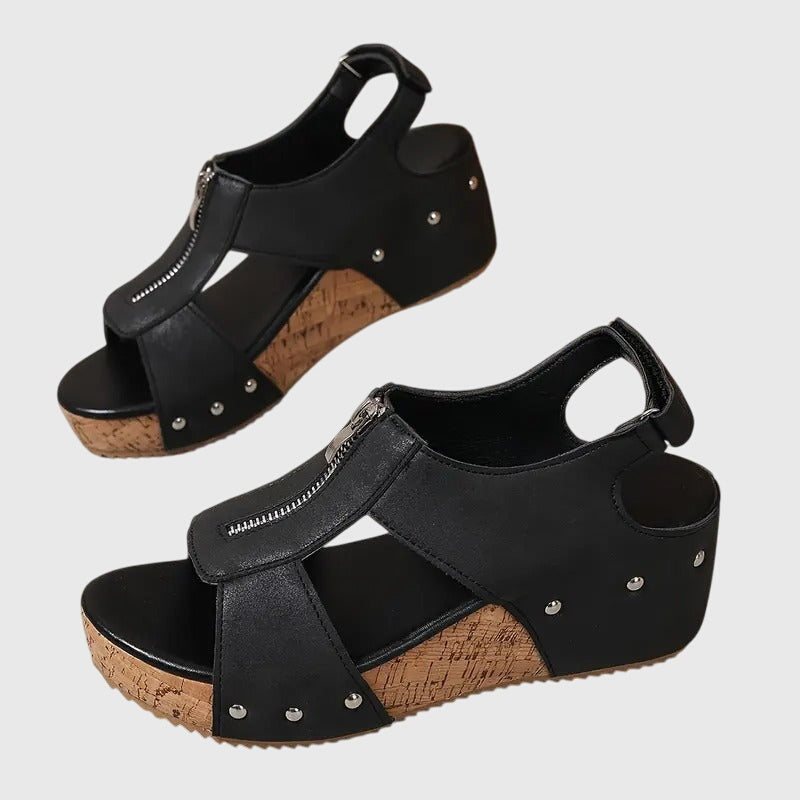 Isabella | Orthopädische Sandale mit Reißverschluss für Damen – Komfortabel &amp; Stilvoll 4