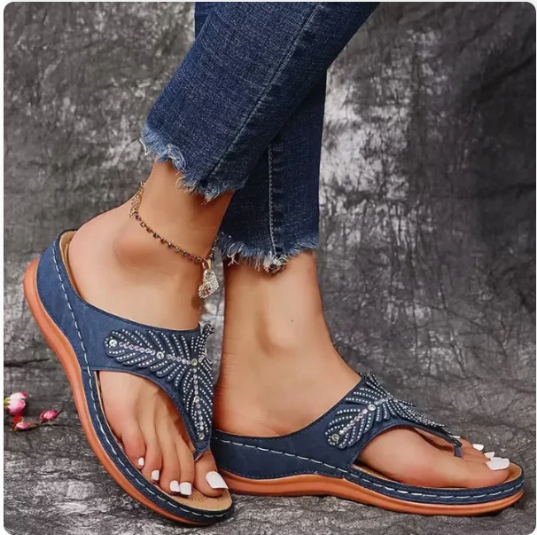Isadora | Glamouröse, Bequeme Damen Sandalen – Elegante Flip-Flops für den Sommer 7