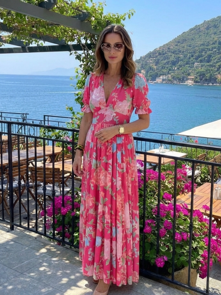 Isla | Elegantes, Florales & Feminines Damenkleid – Perfekt für Hochzeitsgast und Festliche Anlässe 5