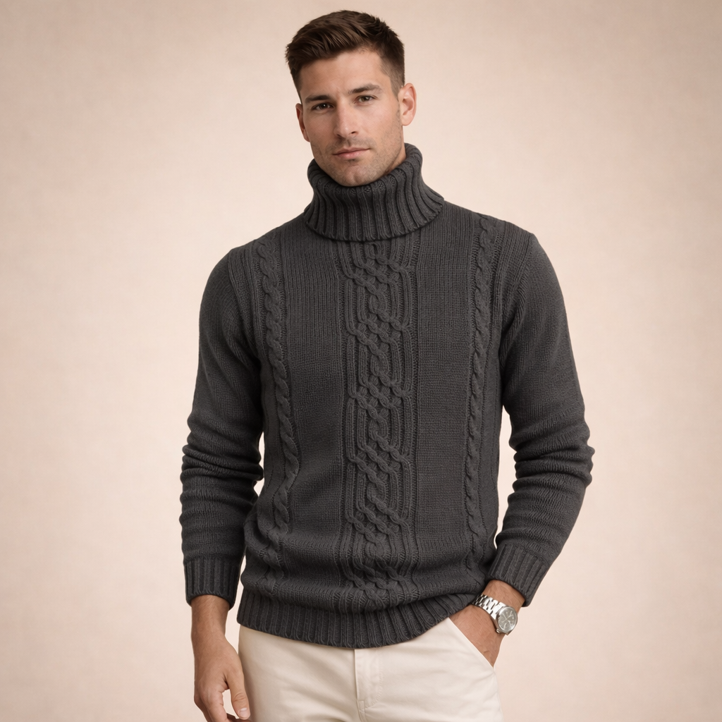 Jack | Bequemer und stylischer Strickrollkragenpullover 1