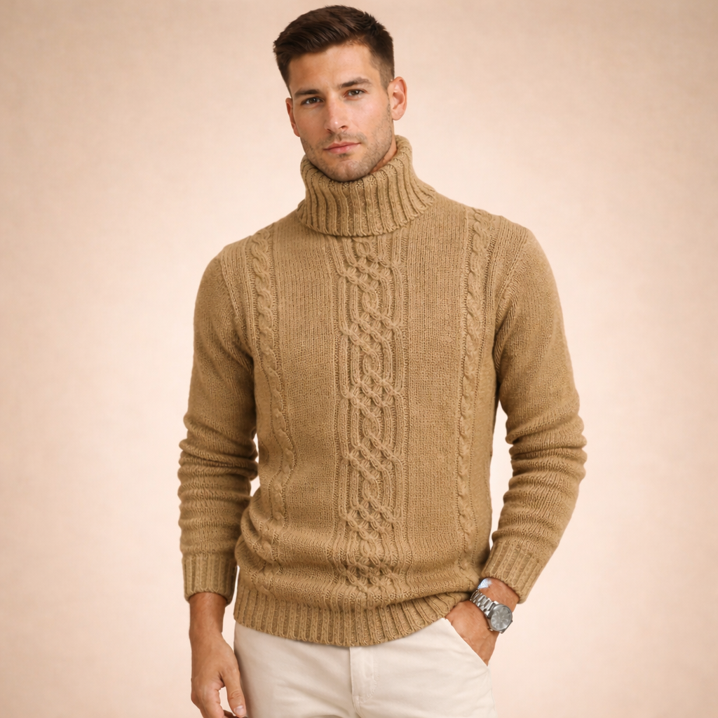 Jack | Bequemer und stylischer Strickrollkragenpullover 3
