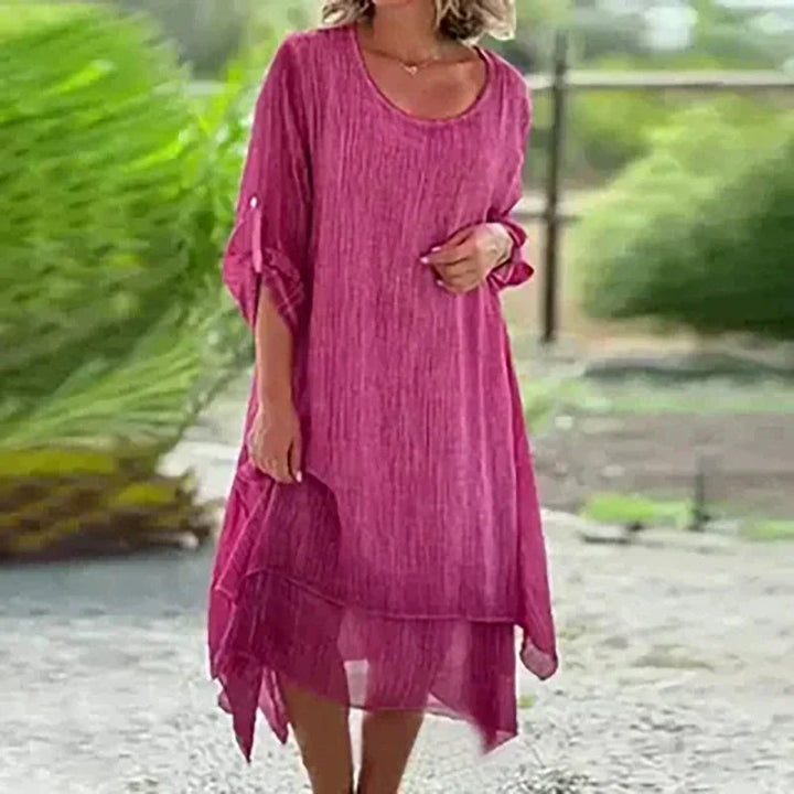 Jana | Elegantes, Fließendes & Atmungsaktives Damenkleid – Perfekt für Sommerliche Anlässe 3