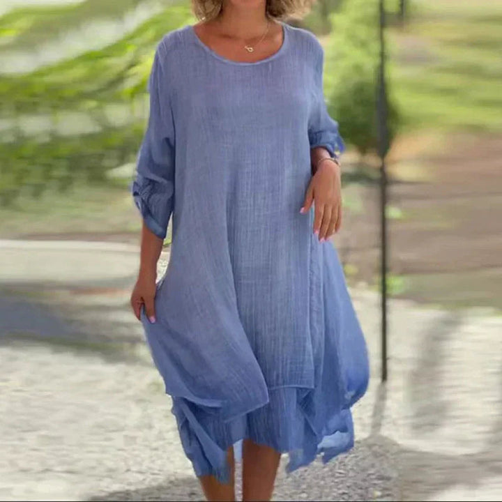 Jana | Elegantes, Fließendes & Atmungsaktives Damenkleid – Perfekt für Sommerliche Anlässe 4