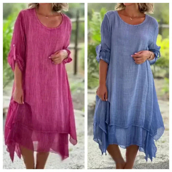 Jana | Elegantes, Fließendes & Atmungsaktives Damenkleid – Perfekt für Sommerliche Anlässe 6