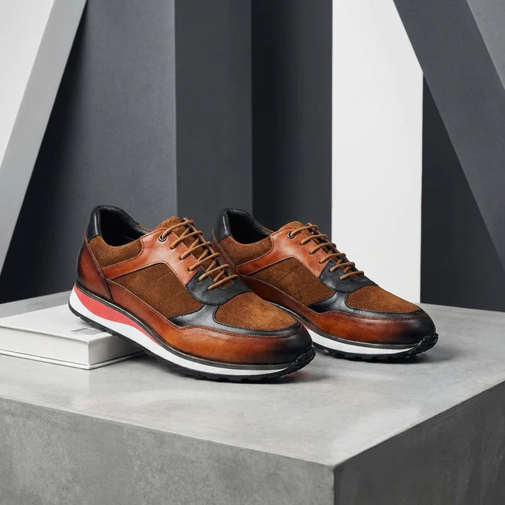 Jasper | Elegante & Bequeme Herren Sneaker aus Leder und Wildleder 0