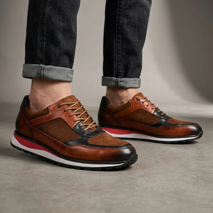 Jasper | Elegante & Bequeme Herren Sneaker aus Leder und Wildleder 2