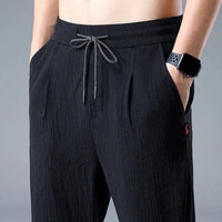 Finn | Lightweight ice silk linen joggers